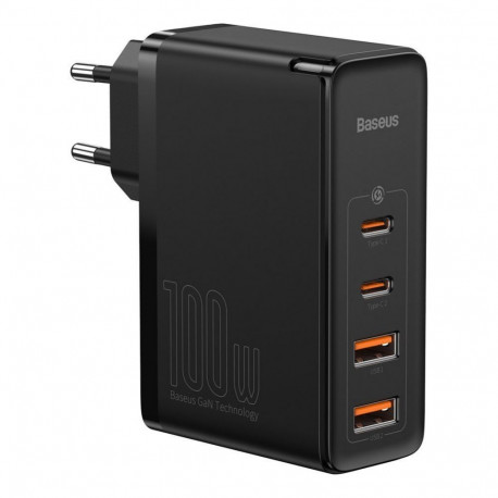 Baseus Baseus GaN2 Pro fast charger 100W USB / USB Type C Quick Charge 4+ Power Delivery black (CCGA