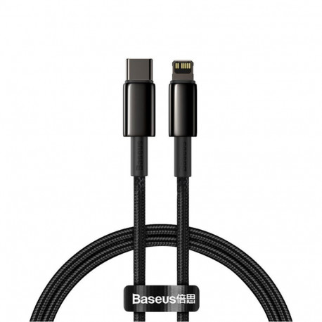 Baseus Baseus CATLWJ-01 Lightning - USB-C PD cable 20W 480Mb/s 1m - black
