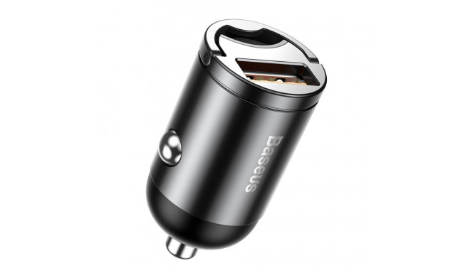 Baseus Baseus Tiny Star mini smart USB car charger 30W Quick Charge 3.0 gray (VCHX-A0G)