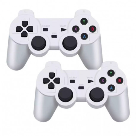 GameBox HY00 64bit Retro 20K Game 4K Hdmi stick console / Android Box x2 wireless controllers White