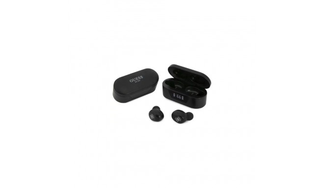 Guess TWS Bluetooth Headphones + Docking Stat Black