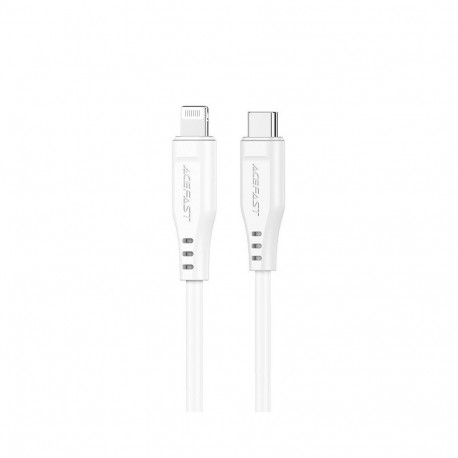 Acefast Apple Lightning to Type-C 1.2m 30W 3A MFI Cable White