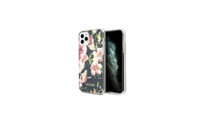Guess Guess GUHCN65IMLFL03 iPhone 11 Pro Max granatowy/navy N3 Flower Collection