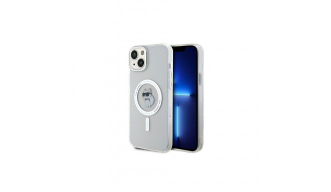 Karl Lagerfeld Karl Lagerfeld IML Choupette MagSafe case for iPhone 15 Plus - transparent
