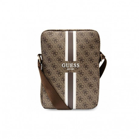 Guess Guess Bag GUTB10P4RPSW 10" brown/brown 4G Stripes Tablet Bag