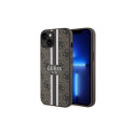 Guess Guess GUHMP14SP4RPSW iPhone 14 6.1" brown/brown hardcase 4G Printed Stripes MagSafe