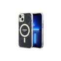 Guess Guess GUHMP14SPCUMAK iPhone 14 6.1" black/black hardcase Marble MagSafe