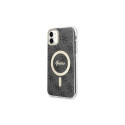Guess Guess GUHMN61H4STK iPhone 11 6.1" black/black hardcase 4G MagSafe