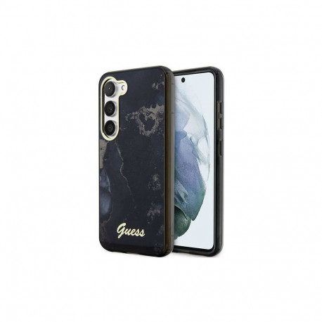 Guess Guess GUHCS23MHTMRSK S23+ S916 black/black hardcase Golden Marble Collection
