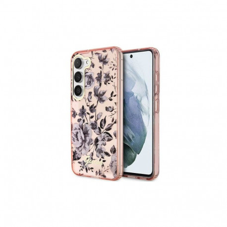 Guess Guess GUHCS23MHCFWSP S23+ S916 pink/pink hardcase Flower Collection
