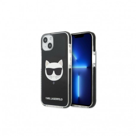 Karl Lagerfeld Karl Lagerfeld KLHCP13STPECK iPhone 13 mini 5.4" hardcase black/black Choupette Head