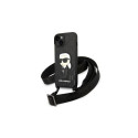 Karl Lagerfeld Karl Lagerfeld KLHCP14SSTKMK iPhone 14 6.1" black/black hardcase Monogram Ikonik Patc Karl Lagerfeld Karl Lagerfeld KLHCP14SSTKMK iPhone 14 6.1" black/black hardcase Monogram Ikonik Patc