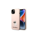 Karl Lagerfeld Karl Lagerfeld KLHCP14MSNCHBCP iPhone 14 Plus 6.7" hardcase pink/pink Silicone Choupe