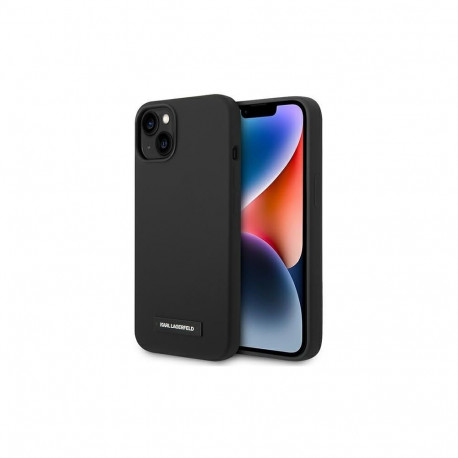 Karl Lagerfeld Karl Lagerfeld KLHMP14MSLMP1K iPhone 14 Plus 6.7 "hardcase black / black Silicone Pla