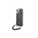 Guess Guess GUOHCP14MH4STK iPhone 14 Plus 6.7 "black / black hardcase 4G Print Strap