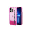 Karl Lagerfeld Karl Lagerfeld KLHCP14LLCKVF iPhone 14 Pro 6,1" rowy/pink hardcase Liquid Glitter Elo