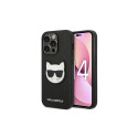 Karl Lagerfeld Karl Lagerfeld KLHCP14LSAPCHK iPhone 14 Pro 6,1" hardcase czarny/black Saffiano Choup