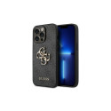 Guess Guess GUHCP14X4GMGGR iPhone 14 Pro Max 6,7" szary/grey hardcase 4G Big Metal Logo