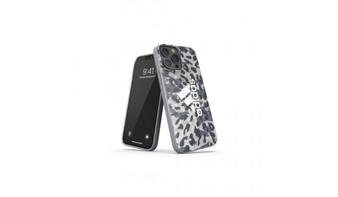 Adidas Adidas OR SnapCase Leopard Case for iPhone 13 Pro / iPhone 13 - Gray