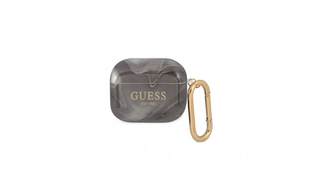 Guess Guess GUA3UNMK AirPods 3 cover black/black Marble Collection