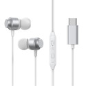 Joyroom Joyroom JR-EC06 USB-C in-ear headphones - silver