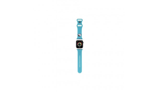 Hello Kitty Hello Kitty Silicone Kitty Head strap for Apple Watch 38/40/41mm - blue