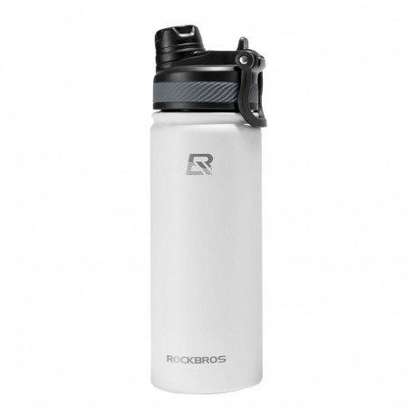 Rockbros Rockbros 35210029005 Thermo Bottle for Bike Drinks 550 ml - White