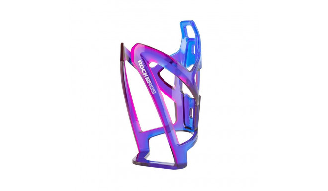 Rockbros Rockbros FK338 bicycle holder for water bottle - blue and purple