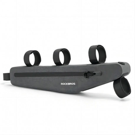Rockbros Rockbros AS-052 waterproof bicycle bag for frame - gray