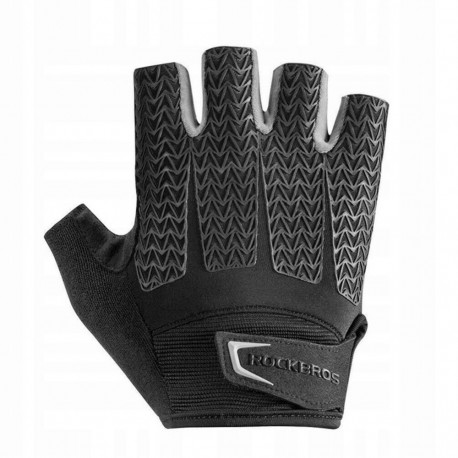 Rockbros Rockbros S169BGR XXL cycling gloves with gel inserts - gray