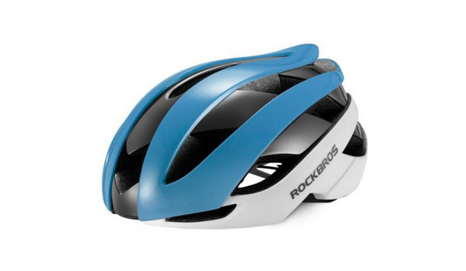Rockbros Rockbros bicycle helmet 10110004003 size L - blue and white