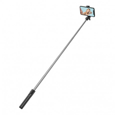 Hurtel Selfie stick WHS1Y telescopic tripod 1m with phone holder - black