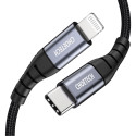 Choetech Choetech IP0041 USB-C / Lightning MFi 480Mb/s 3A 2 m cable - black