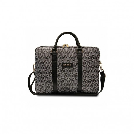 Guess Guess GCube Stripes bag for a 16" laptop - black