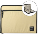 Ringke Ringke Smart Zip Pouch for a laptop up to 13" with a stand - beige
