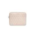Guess Guess Quilted cover for a 13" laptop - pink