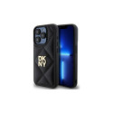 DKNY DKNY DKHCP15LPQDSLK iPhone 15 Pro 6.1" black/black Quilted Stack Logo