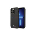 BMW BMW Silicone Pattern iPhone 15 Pro Case - Black