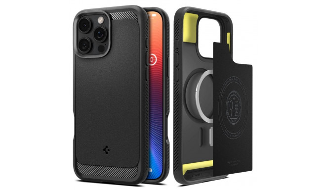 Spigen Spigen Rugged Armor MagSafe Case for iPhone 16 Pro Max - Black
