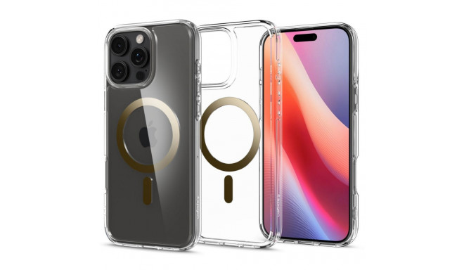 Spigen Spigen Ultra Hybrid Mag Case with MagSafe for iPhone 16 Pro - Gold