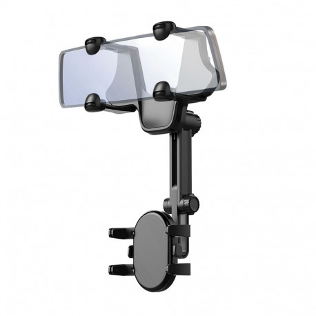 Hurtel Car Phone Holder for Rearview Mirror - Black