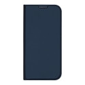 Dux Ducis Dux Ducis Skin Pro iPhone 16 Pro Max Case with Flip and Card Slot - Blue