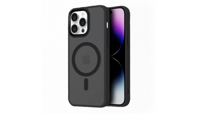 Hurtel Magnetic Collection MagSafe iPhone 16 Plus Case - Black