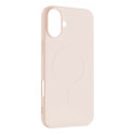Hurtel Liquid Silicone Case MagSafe for iPhone 16 Plus - light pink