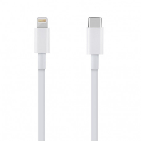 - OBAL:ME Fast Charge USB-C/Lightning Cable 1m White