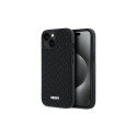 DKNY DKNY 3D Rubber Repeat Pattern case for iPhone 15 Plus - black