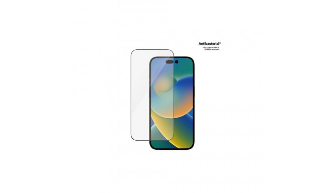 Panzer Glass PanzerGlass Ultra-Wide Fit Antibacterial Tempered Glass with Positioner for iPhone 14 P