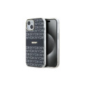 DKNY DKNY IML Mono & Stripe MagSafe Case for iPhone 15/14/13 - Black