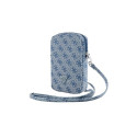 Guess Guess Zip 4G Triangle bag - blue
