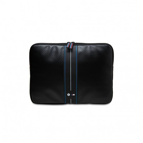 BMW BMW Carbon & Blue Stripe sleeve for a 14" laptop - black